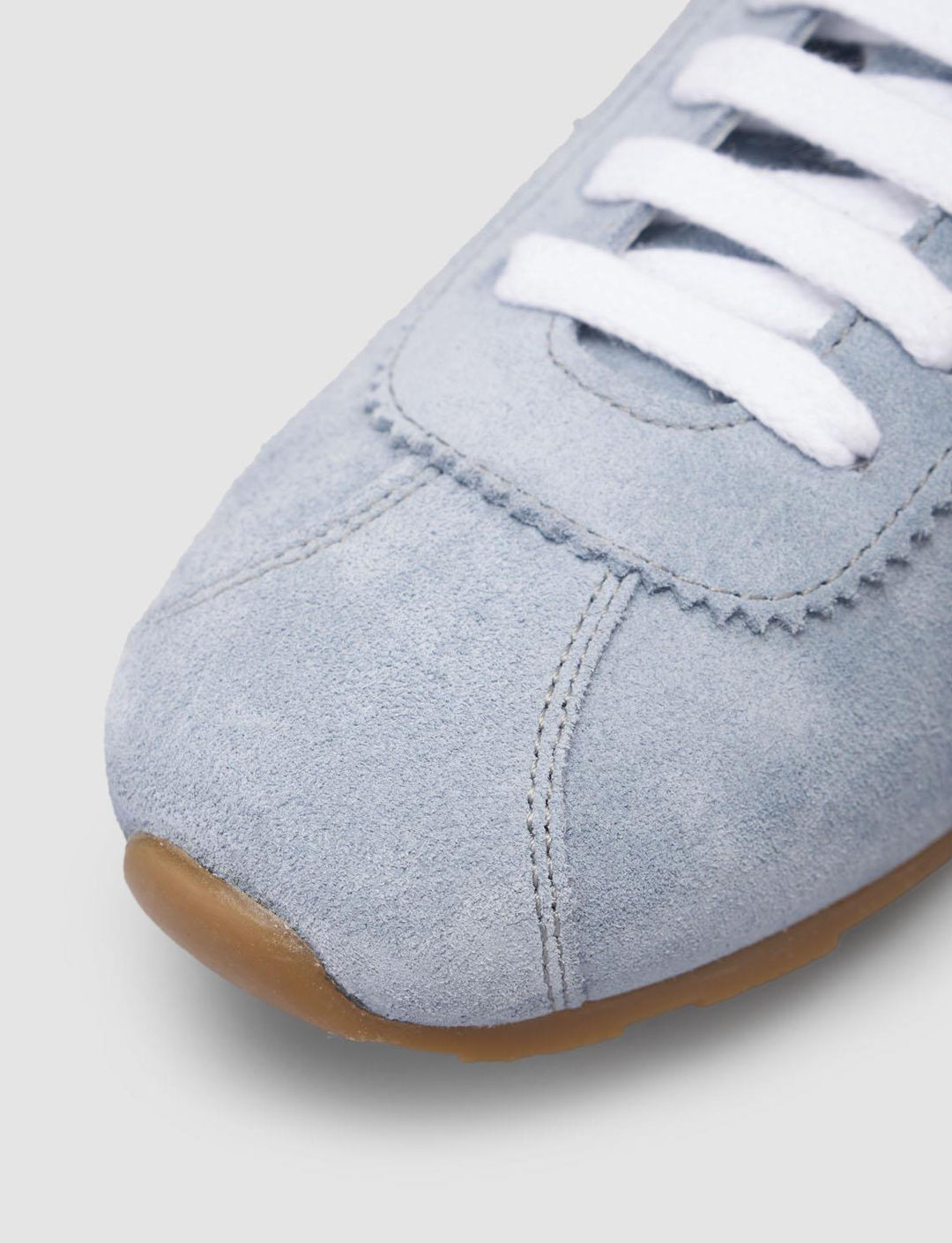 Süet Hakiki Deri Mavi Kadın Ayakkabı