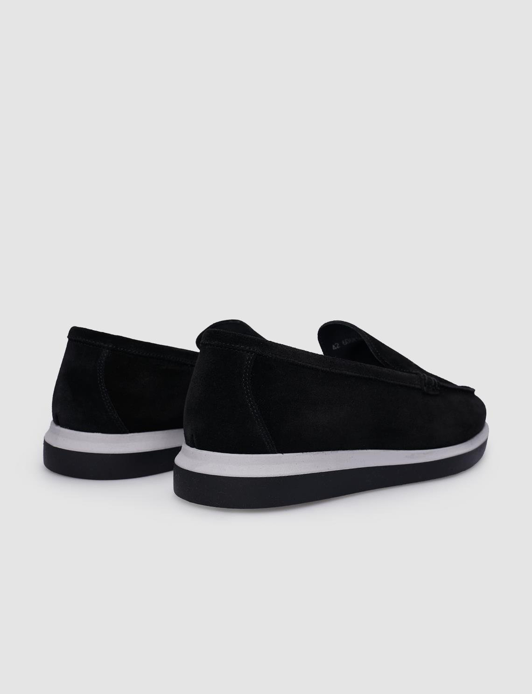 Süet Hakiki Deri Siyah Erkek Ayakkabı