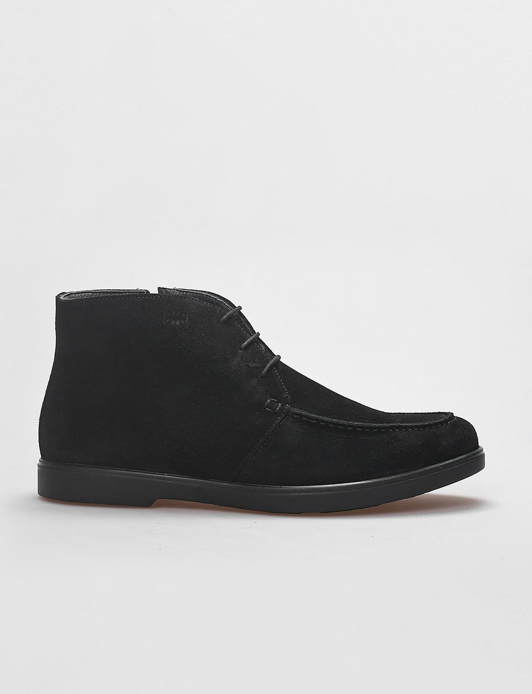 Süet Hakiki Deri Siyah Erkek Bot