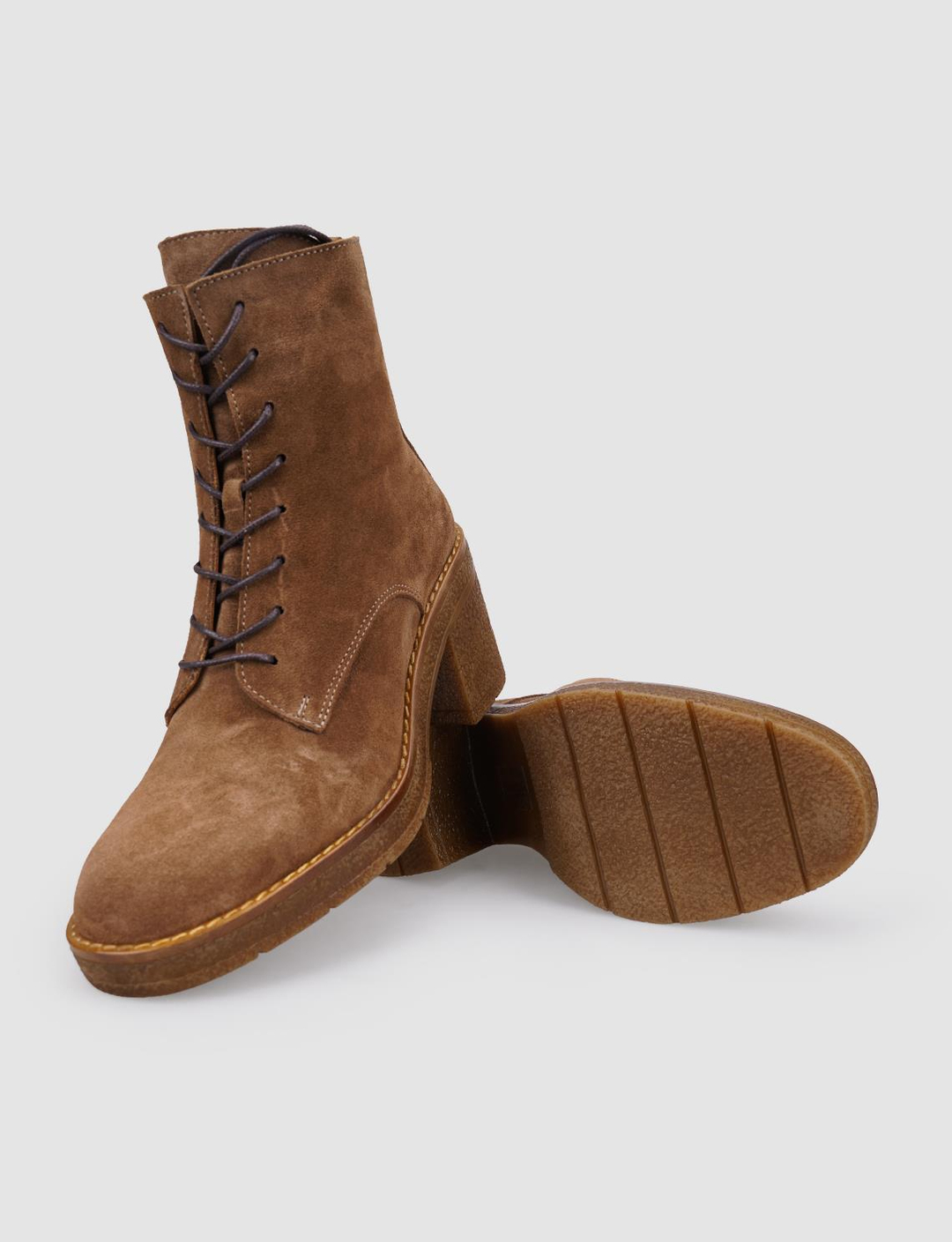 Süet Hakiki Deri Taba Kadın Bot