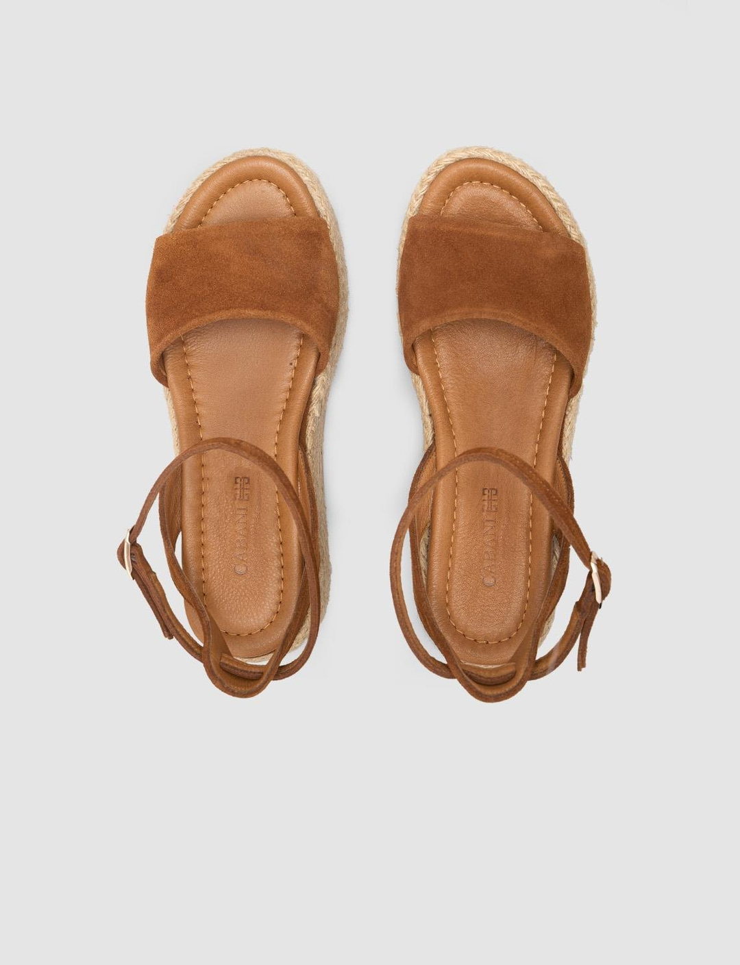 Süet Hakiki Deri Taba Kadın Sandalet