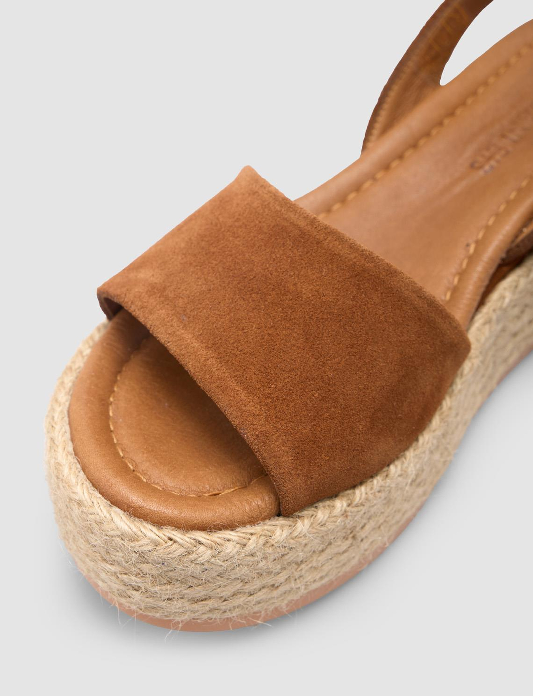 Süet Hakiki Deri Taba Kadın Sandalet