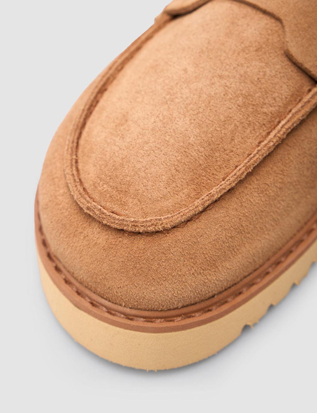 Süet Hakiki Deri Taba Kadın Terlik