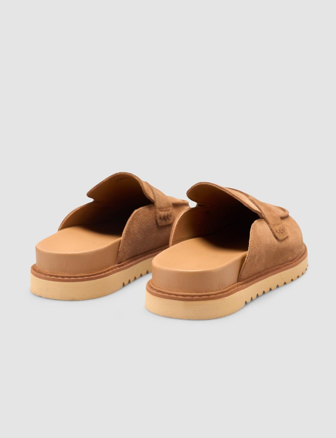 Süet Hakiki Deri Taba Kadın Terlik