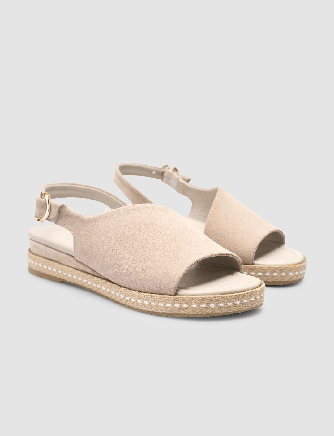 Süet Hakiki Deri Taş Kadın Sandalet