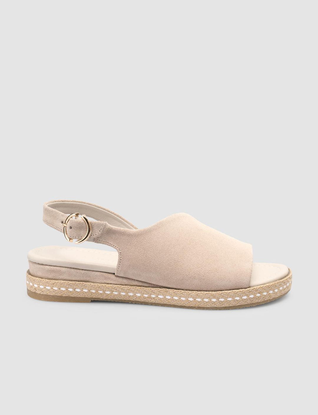 Süet Hakiki Deri Taş Kadın Sandalet