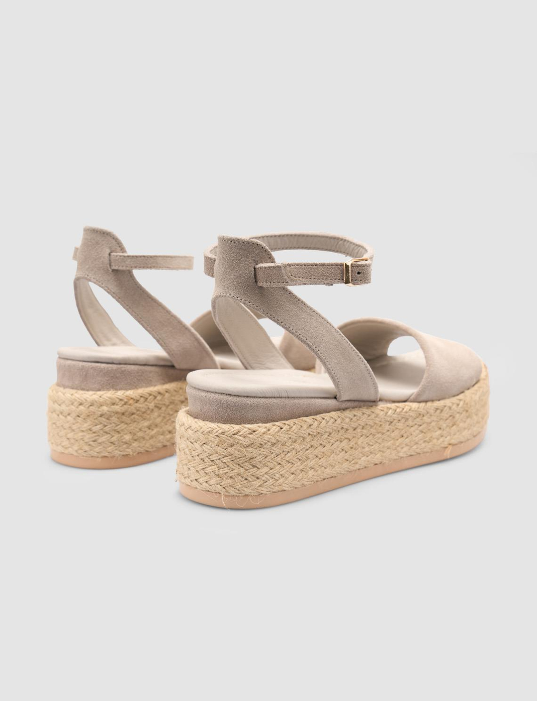 Süet Hakiki Deri Taş Kadın Sandalet