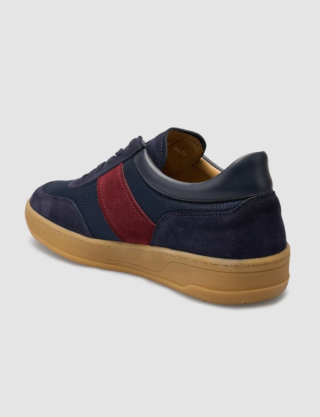 Süet Hakjki Deri Lacivert Kadın Ayakkabı