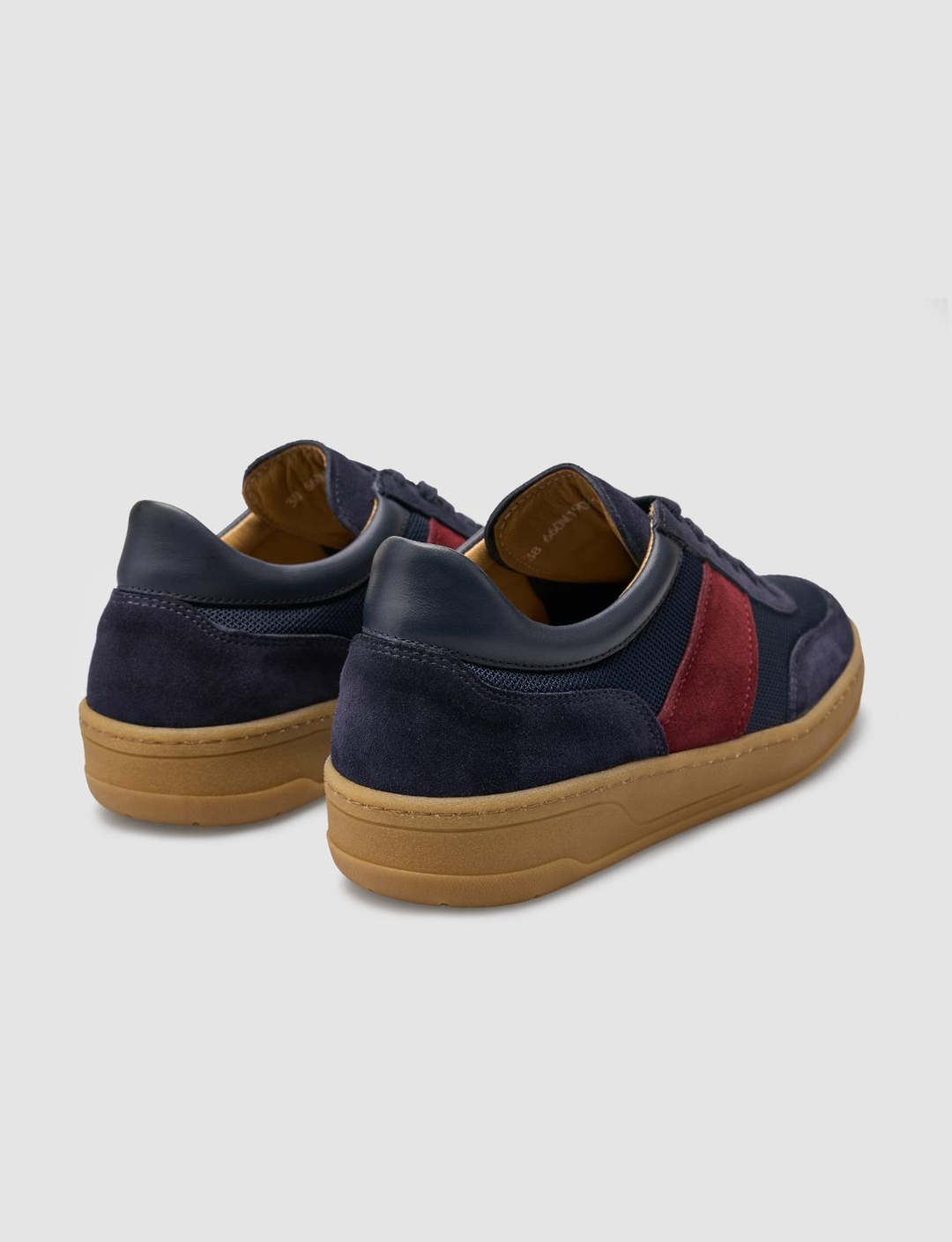 Süet Hakjki Deri Lacivert Kadın Ayakkabı