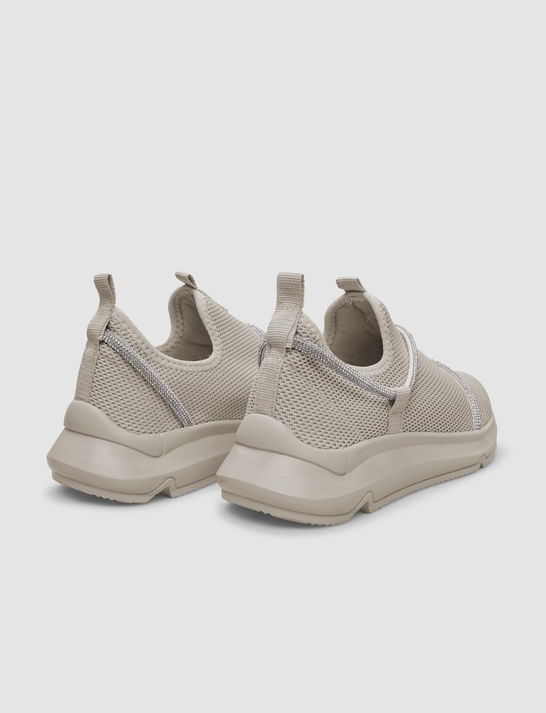 Tekstil Bej Kadın Ayakkabı