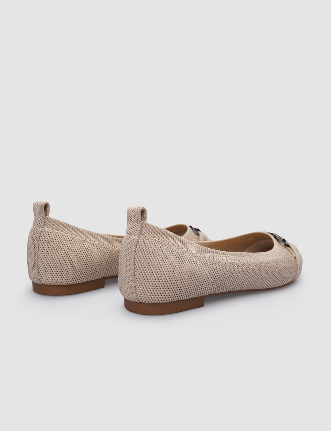 Tekstil Bej Kadın Ayakkabı
