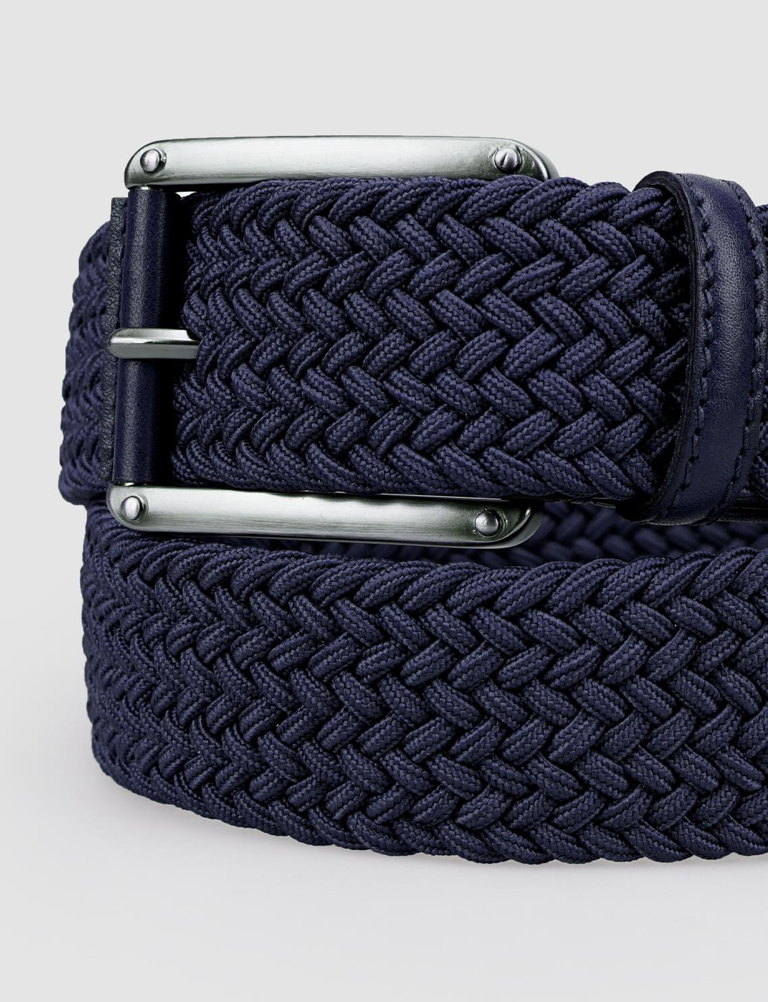 Tekstil Lacivert Erkek Kemer