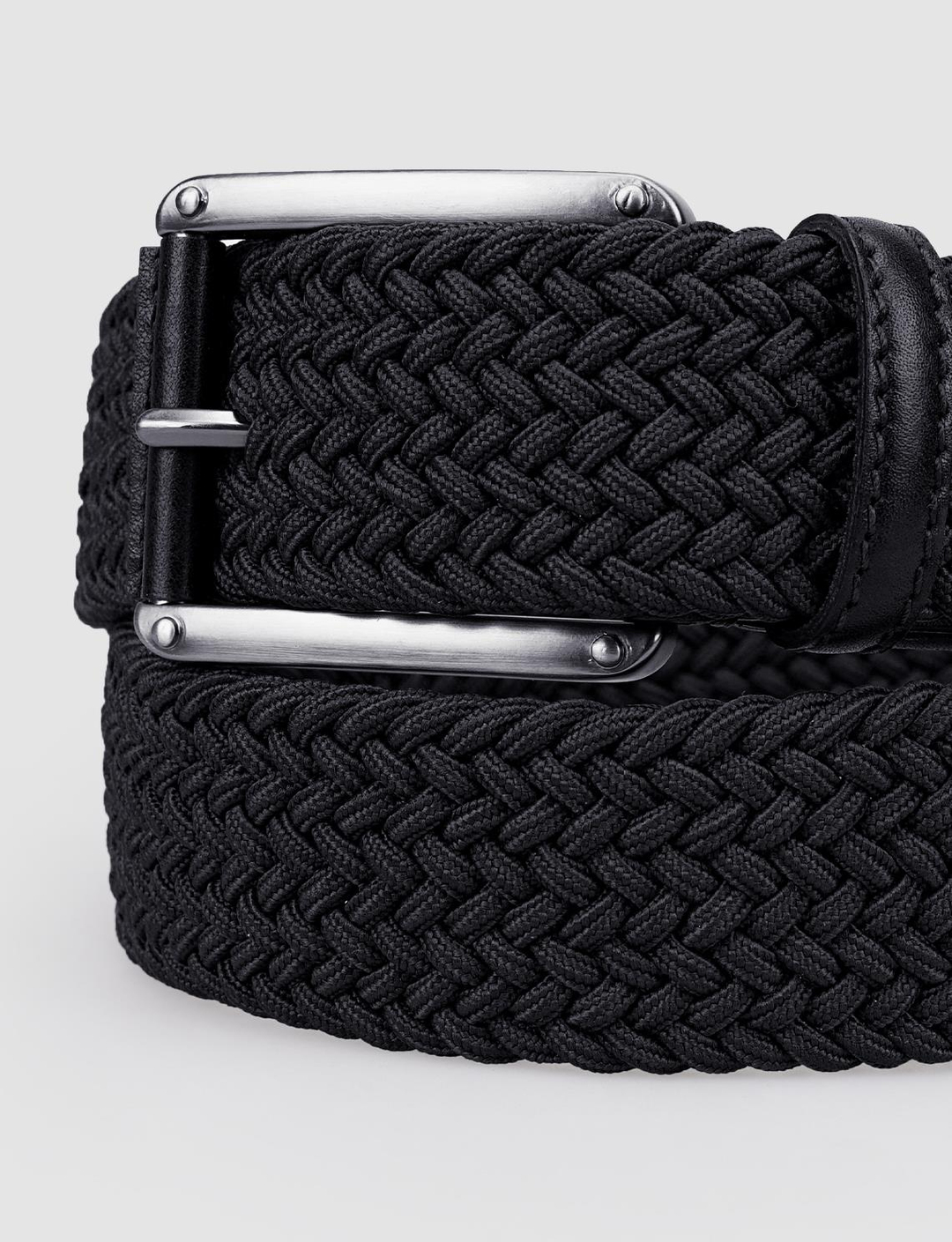 Tekstil Siyah Erkek Kemer