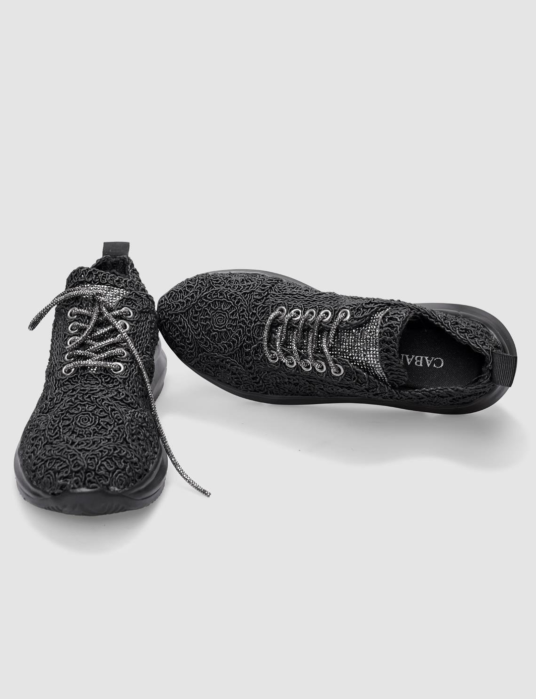 Tekstil Siyah Kadın Ayakkabı