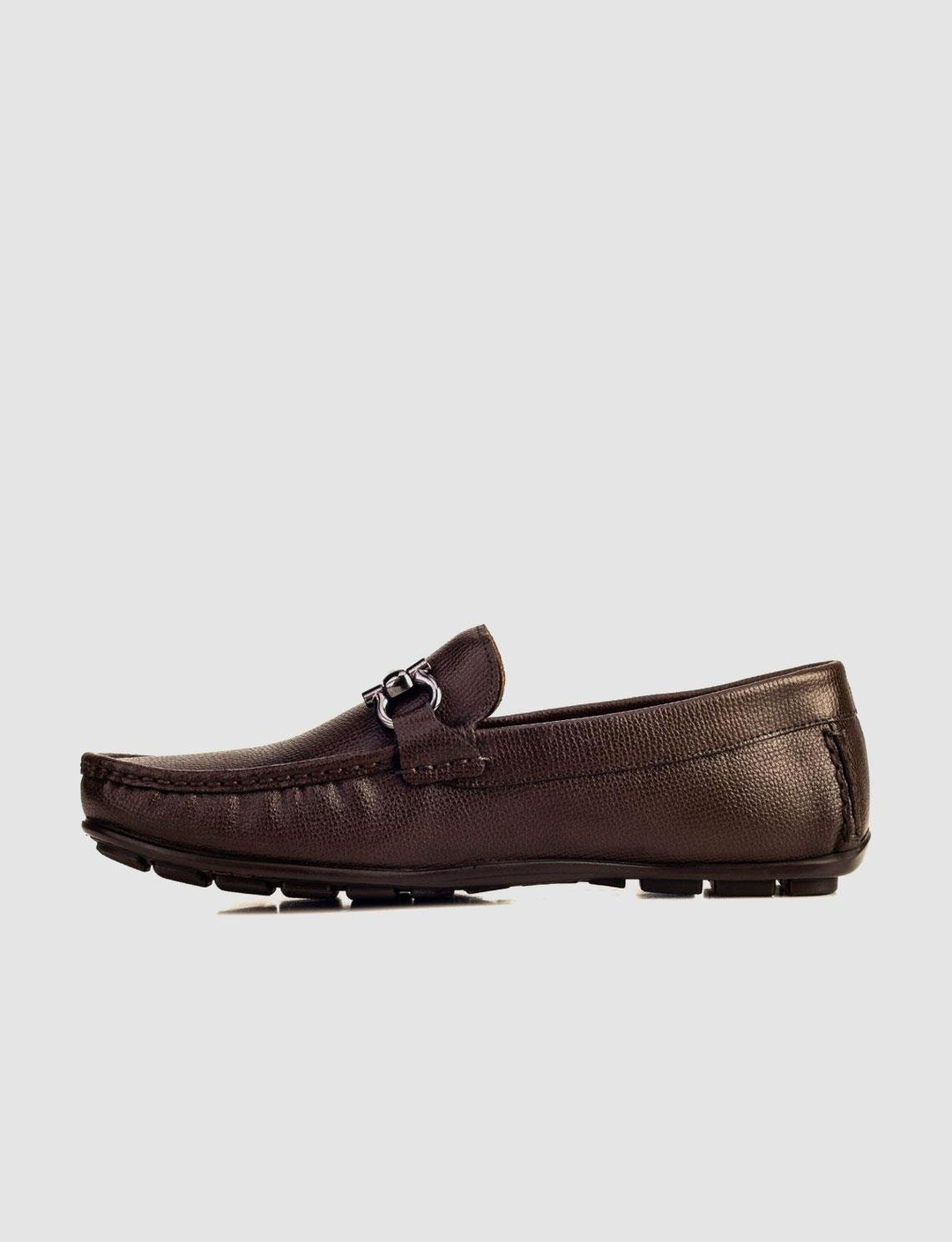 Genuine Leather Brown Men Shoes