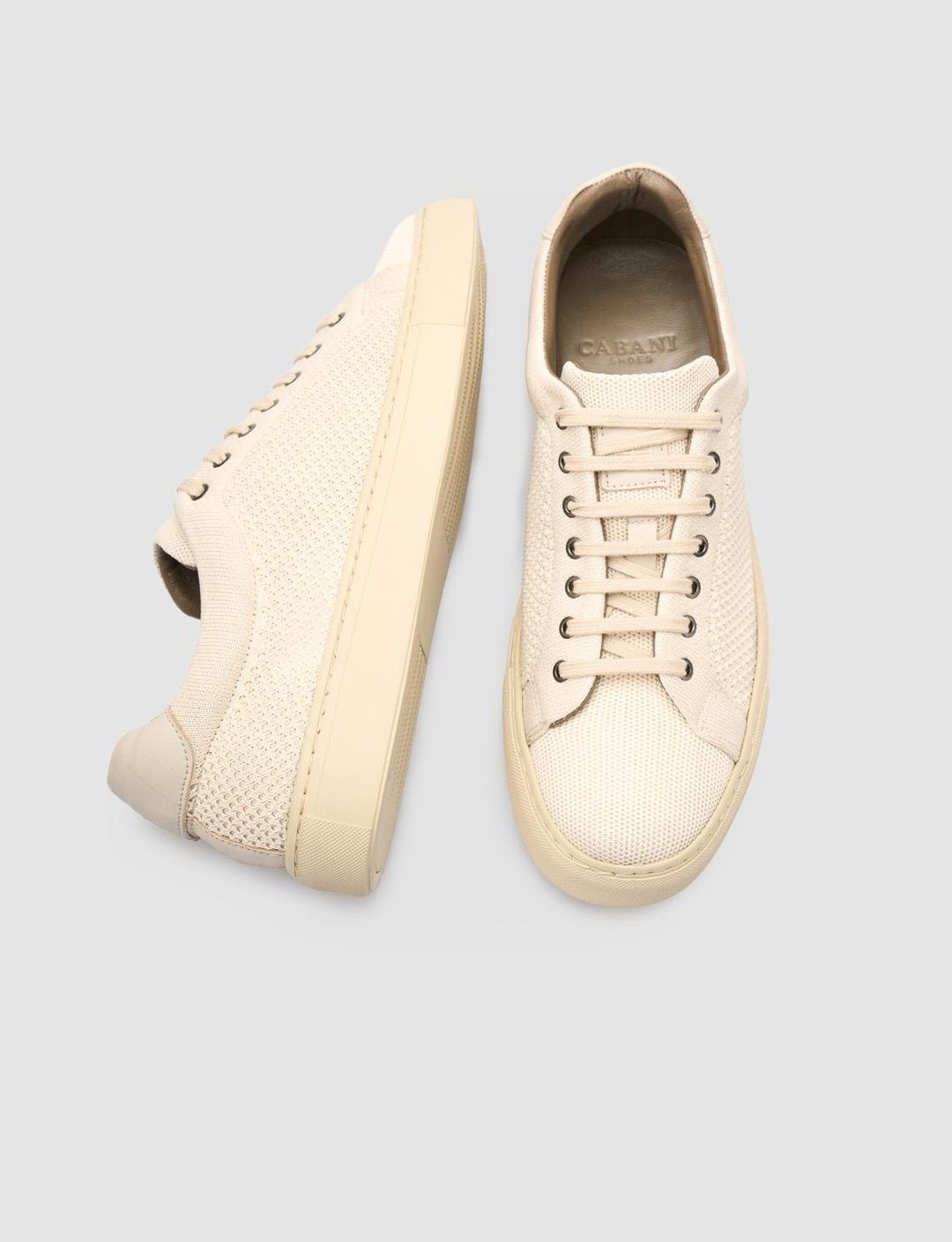 Triko Bej Bağcıklı Erkek Spor Ayakkabı