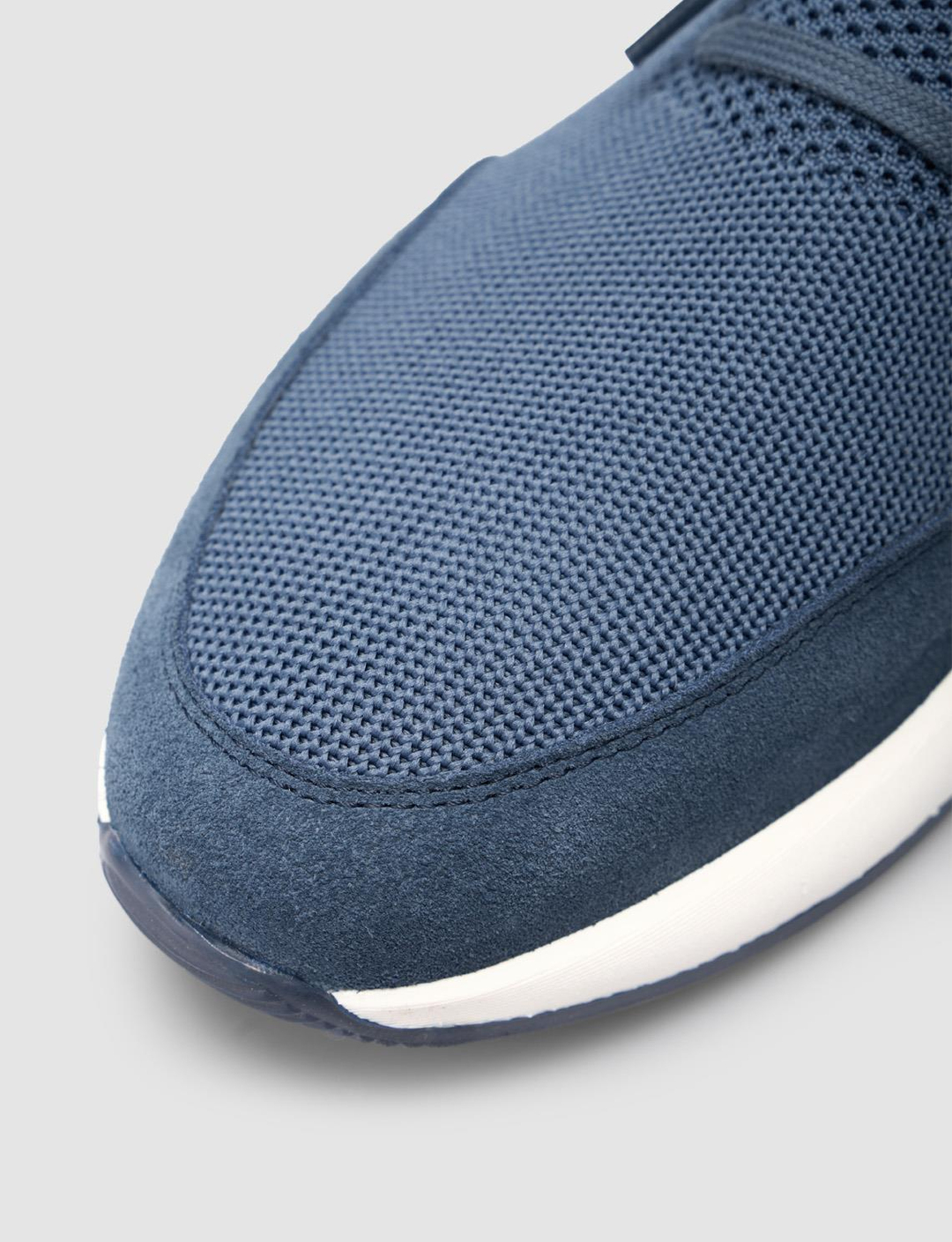 Triko Mavi Bağcıklı Erkek Spor Ayakkabı