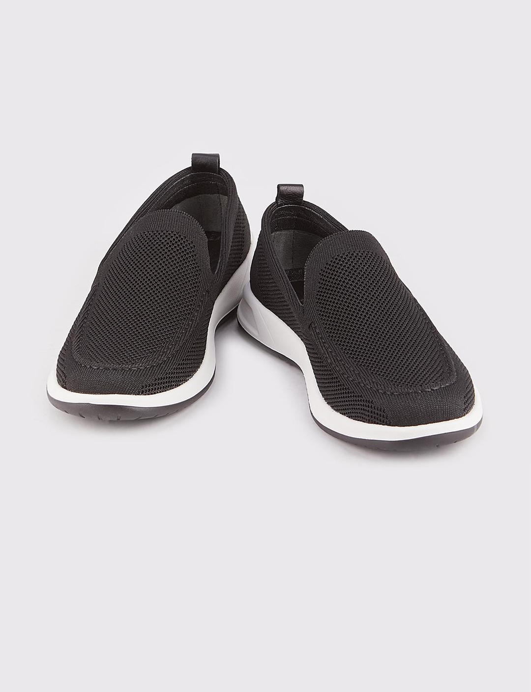 Triko Siyah Erkek Eva Taban Günlük Ayakkabı