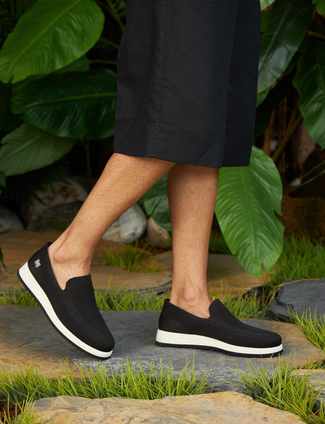 Triko Siyah Erkek Günlük Örme Ayakkabı