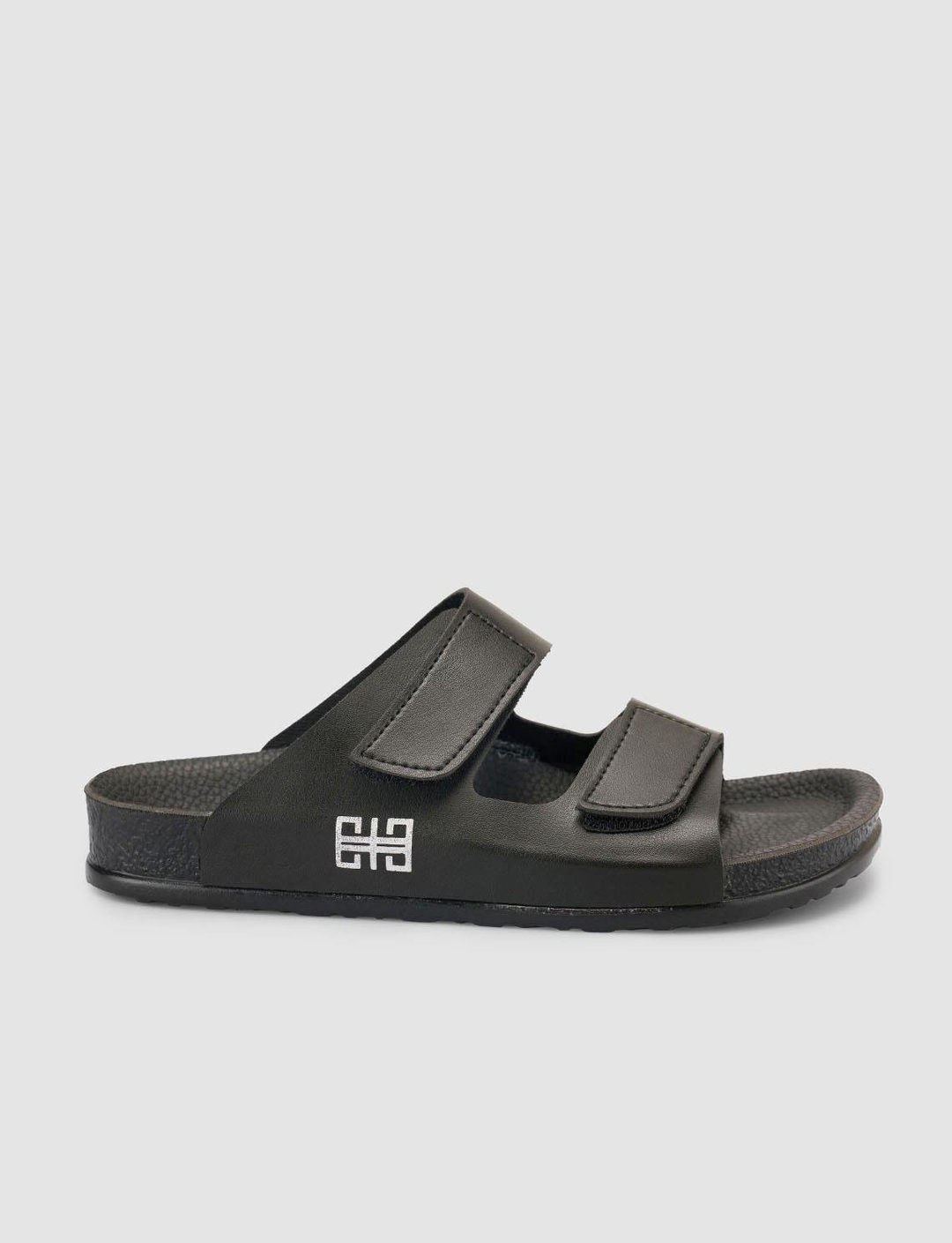 Vegan Deri Siyah Kadın Terlik