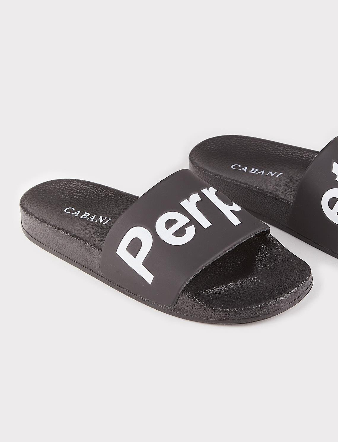 Women Black Slide Slippers