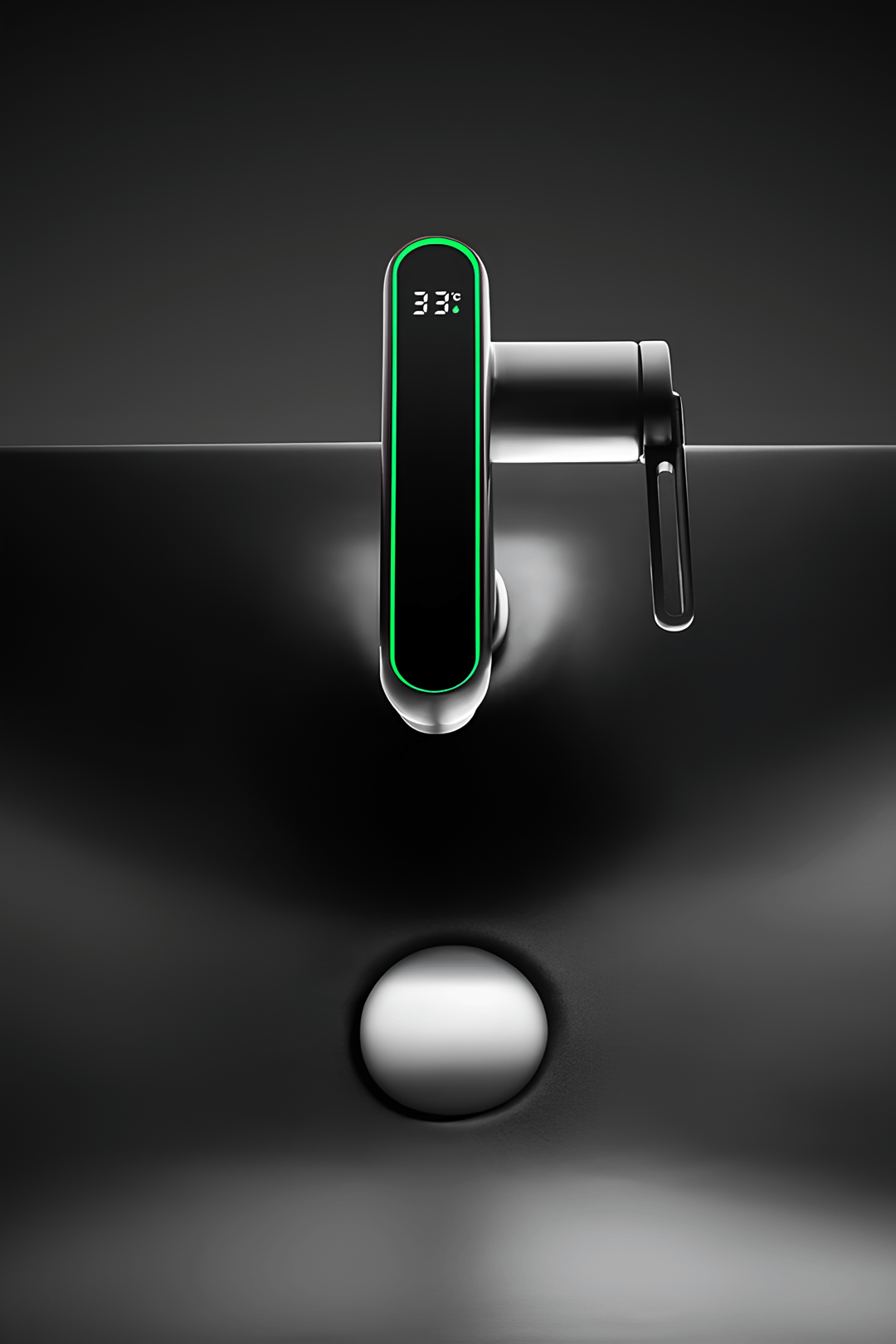 OXY AQUA River Dijital Sıcaklık Göstergeli  Banyo Bataryası