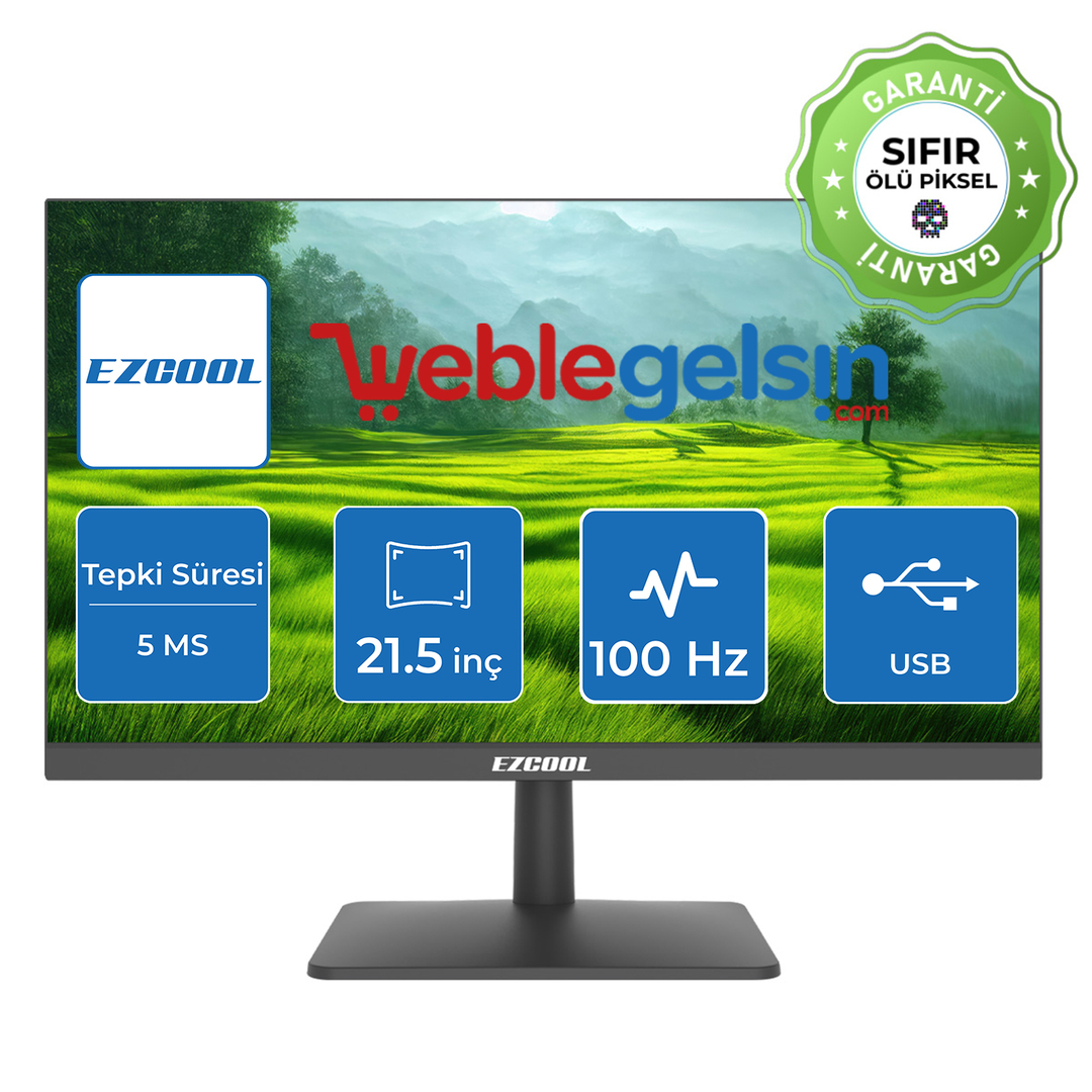 21.5 EZCOOL CORP EZC22 100HZ 5MS MONITOR