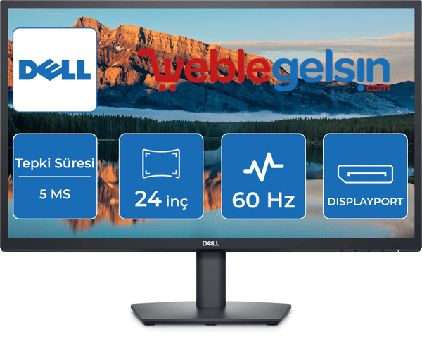 24 DELL E2423H IPS FHD 5MS 60HZ DP VGA