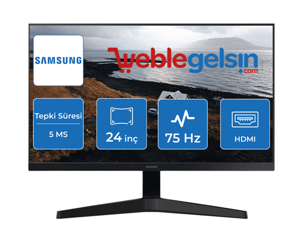 24 SAMSUNG LS24C310EAUXUF IPS FHD 5MS 75HZ HDMI VGA