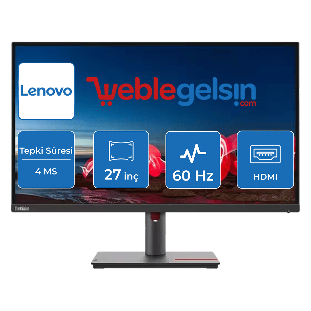 27 LENOVO 63A4MAT1TK IPS FHD 4MS 60HZ HDMI DP