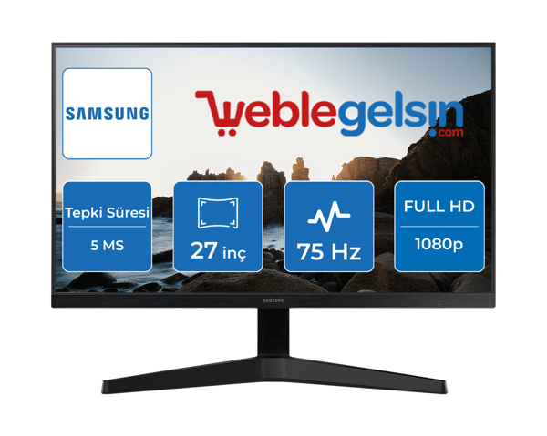 27 SAMSUNG LS27C312EAUXUF IPS FHD 5MS 75HZ HDMI VGA