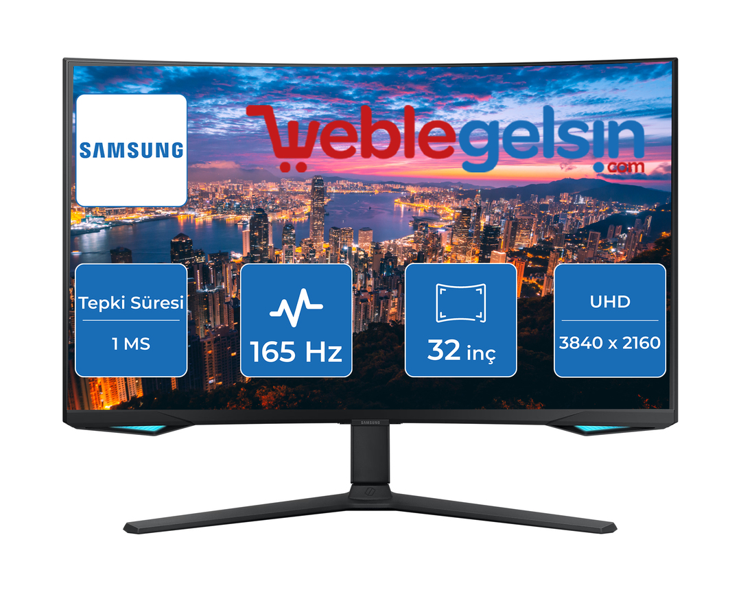 32 SAMSUNG LS32BG750NPXUF VA UHD 165HZ 1MS HDMI DP