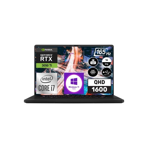 Asus Rog Zephyurs GU603HE-K80007 Intel Core I7 11800H 24GB 512GB SSD 4gb RTX3050TI WINDOWS11HOME 16