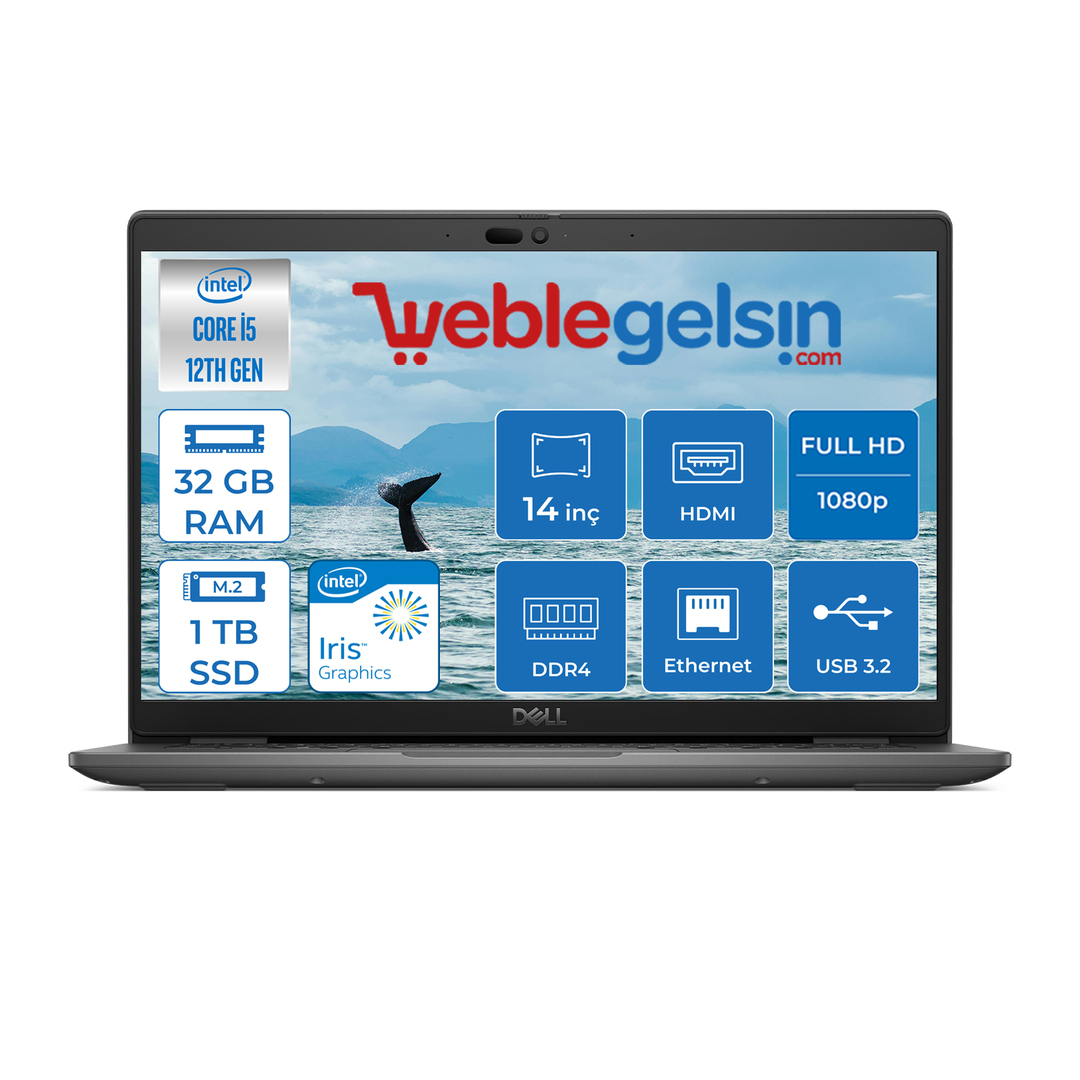 Dell Latıtude 3440 I5-1235U 32GB 1TB SSD 14