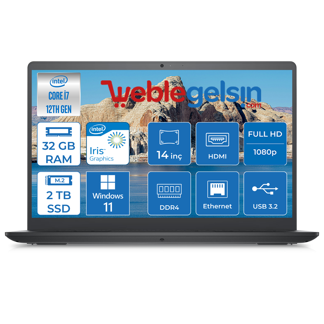 Dell Vostro 3420 Intel Core I7-1255U 32GB 2TB SSD 14