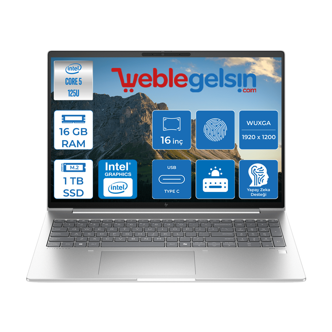 Elitebook 660 G11 Ultra5 125U 16GB DDR5 1TB SSD 16