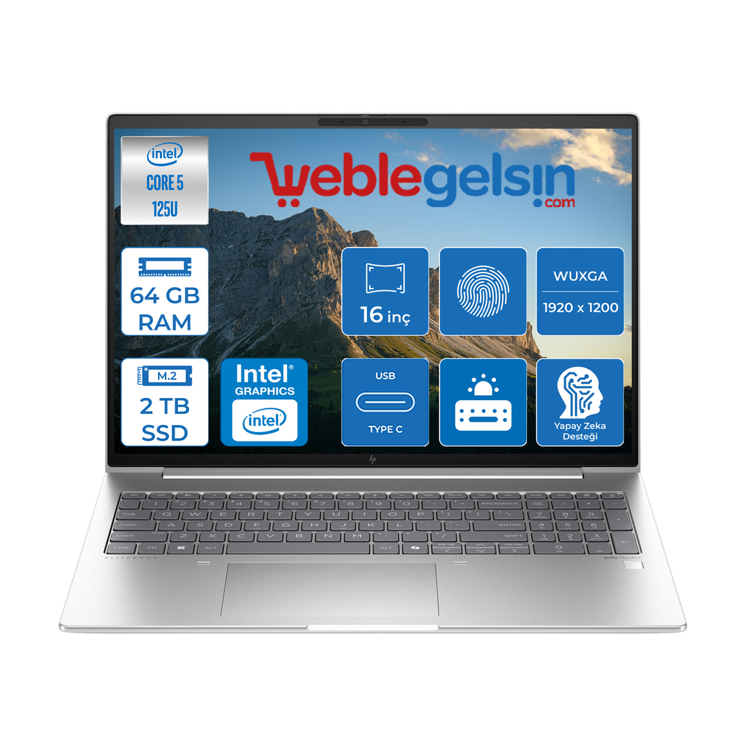 Elitebook 660 G11 Ultra5 125U 64GB DDR5 2TB SSD 16