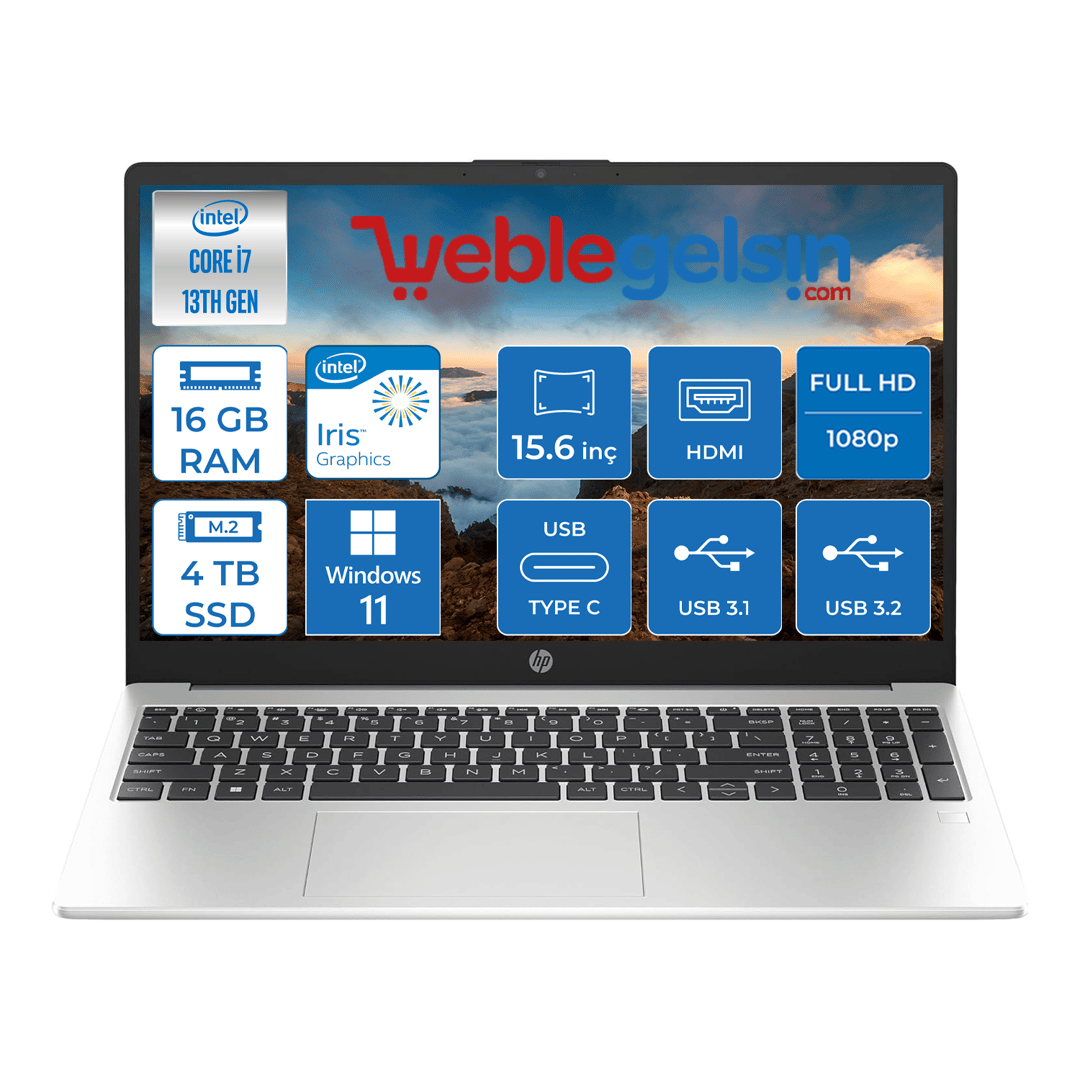 Hp 250 G10 Intel Core I7-1355U 16GB 4TB SSD 15.6
