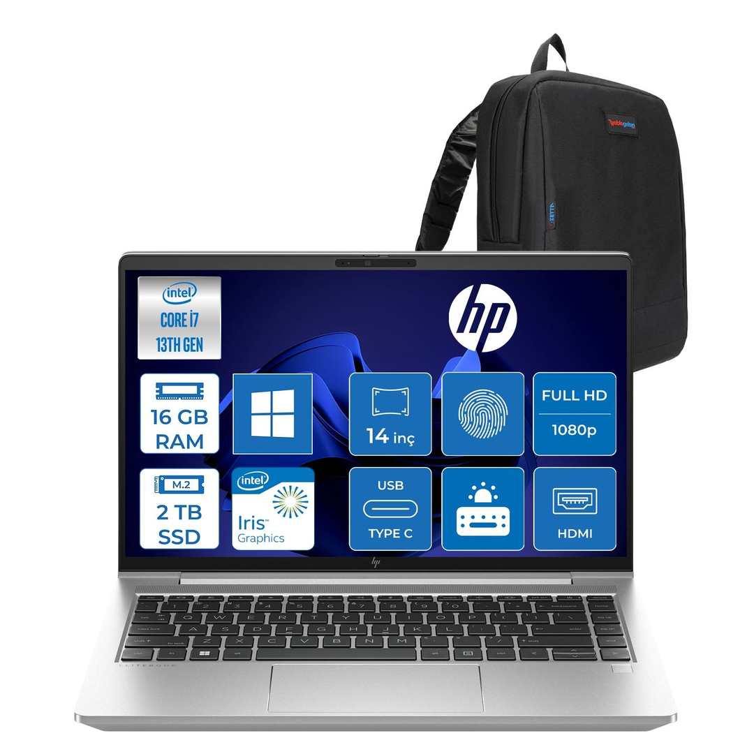 HPLaptopHp Elitebook 640 G10  Intel Core I7 1355U 16GB 2TB SSD 14