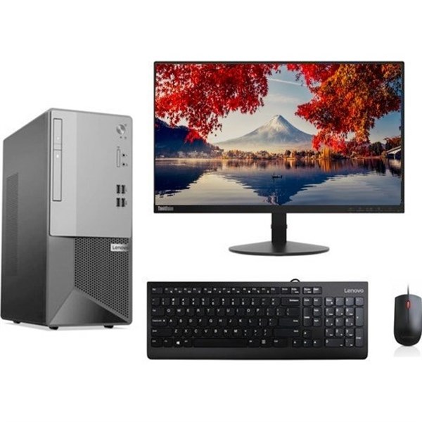 Lenovo V55T AMD Ryzen 5 5600G 32GB 2TB SSD Windows 10 Pro 21.5 Mon Masaüstü Bilgisayar 11Rr000Xtxm23