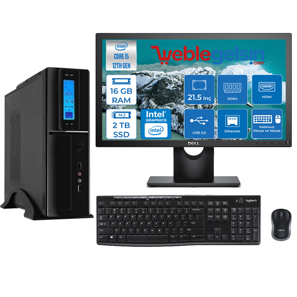 Zetta Flex Sff Intel Core i5 12400 16GB 2TB SSD 21.5