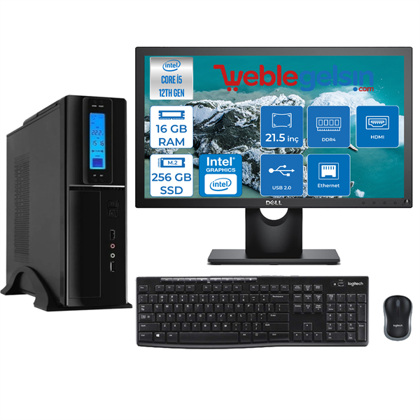 Zetta Flex Sff Intel Core i5 12400 16GB 256GB SSD 21.5