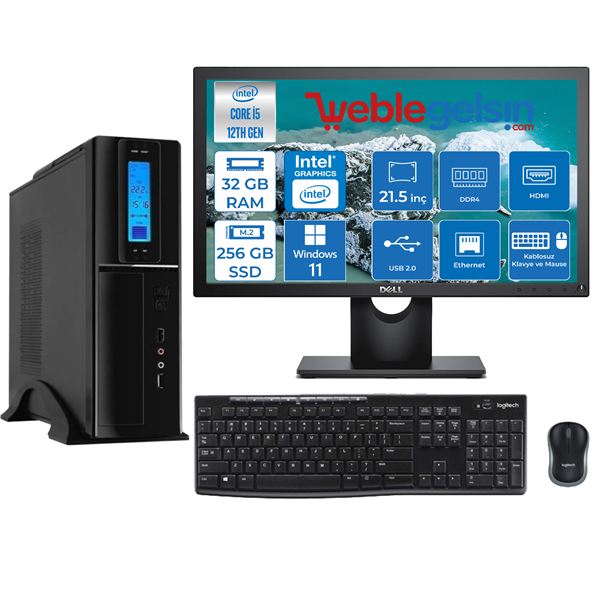 Zetta Flex Sff Intel Core i5 12400 32GB 256GB SSD 21.5