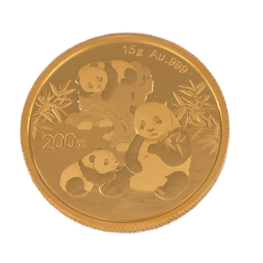 2025 Çin Panda Yılı Hatıra Para 24 Ayar 15.00 gr 
