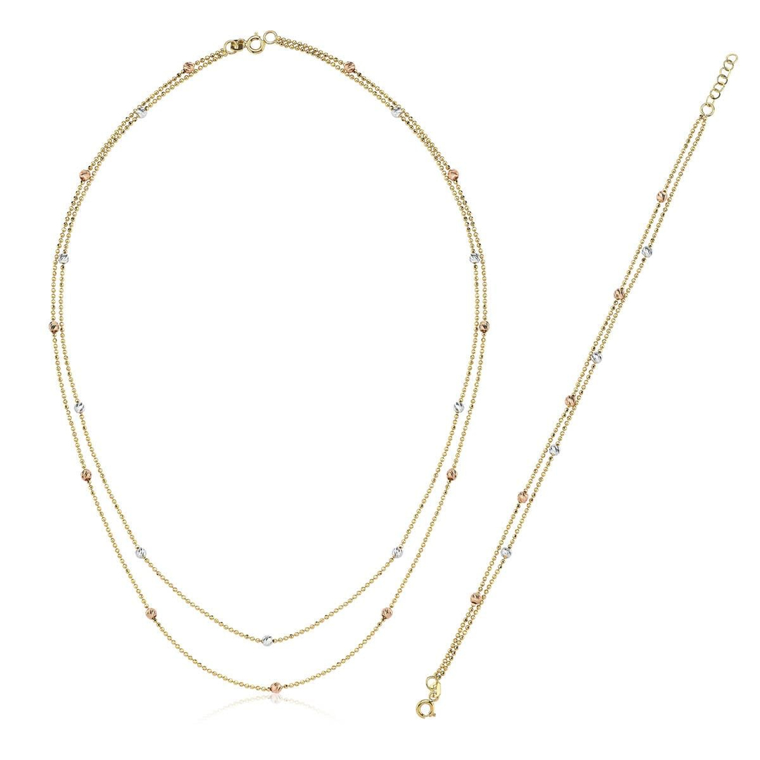 ALTIN DORİKALI SET