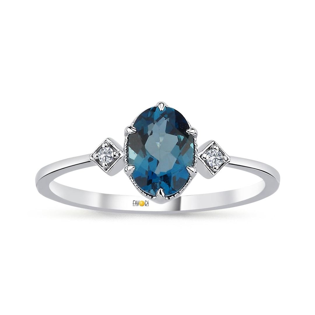 PIRLANTA LONDON TOPAZ YÜZÜK