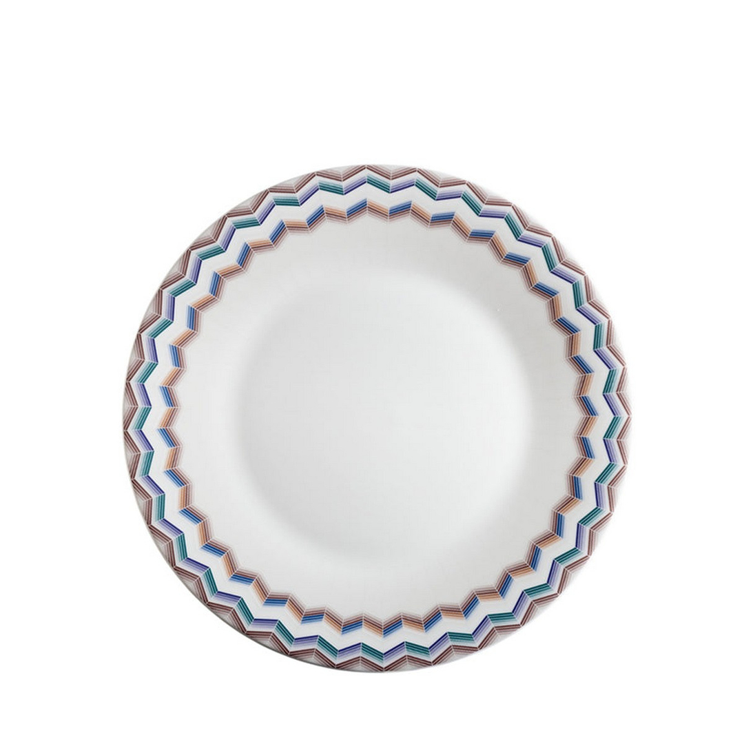 Zig Zag Jarris 148 Lacivert Yemek Tabağı 27,5 cm