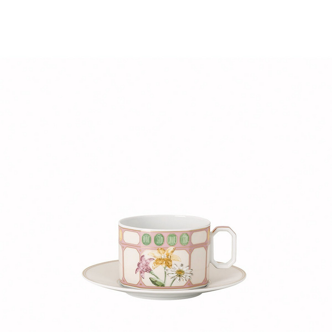 Idyllia Marshmallow Porselen Kahve/Çay Fincan ve Tabağı 0,26 L