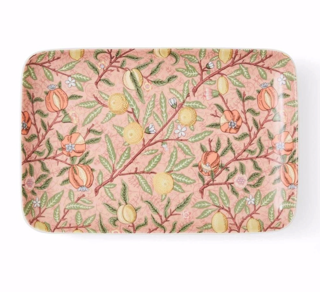 Spode Morris & Co - The Original Porselen Tepsi - Fruit