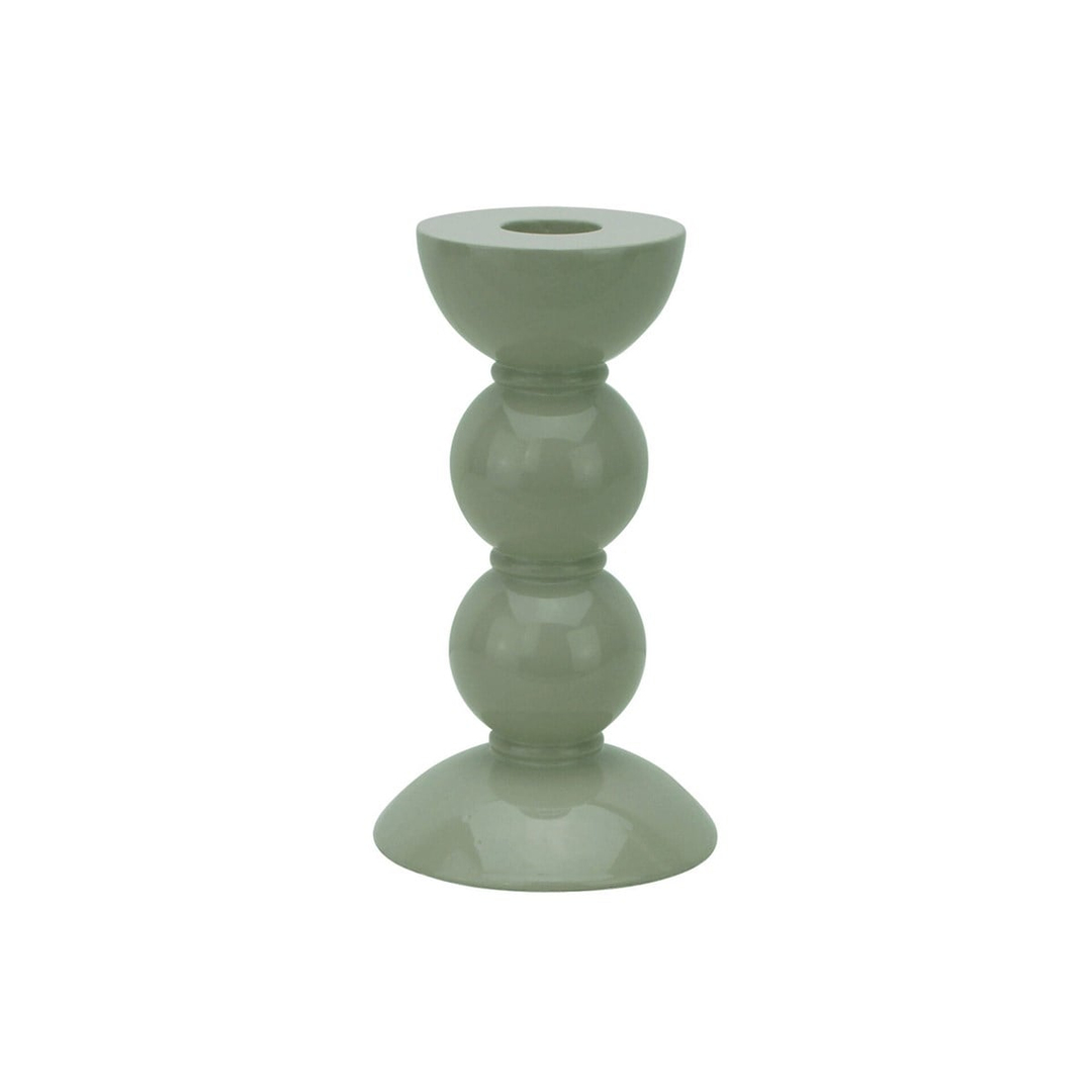 Bobbin Sage Dekoratif Şamdan 14 Cm